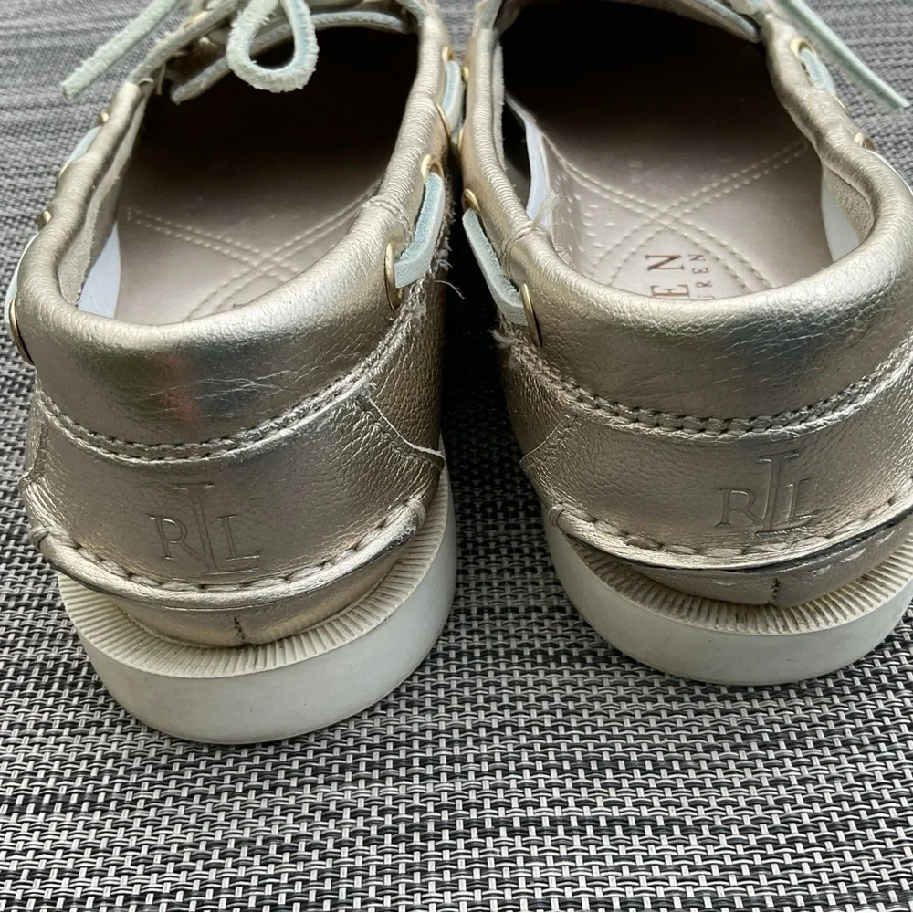Ralph Lauren Boat Shoes Size 6 - Picture 6 of 8